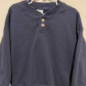 Zara blue sweatshirt